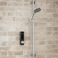 Triton HOME Digital Mixer Shower All-in-One Ceiling Pack with Riser Rail High Pressure Triton HOME Digital Mixer Shower All-in-One Ceiling Pack with Riser Rail High Pressure
