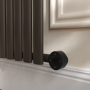 Russet Horizontal Smart Electric Radiator with Wi-Fi Thermostat - 1.2KW - H600xW590 - Bathroom Safe
