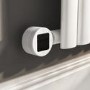 White Horizontal Smart Electric Radiator with Wi-Fi Thermostat - 600W - H600xW590mm - Bathroom Safe