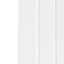 Riace White Horizontal Flat Designer Radiator 600x748mm Single Panel 1589 BTU