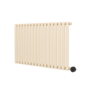 Elk brown Horizontal Smart Electric Radiator with Wi-Fi Thermostat - 1.2KW - H600xW1000 - Bathroom Safe
