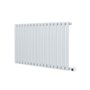 Salt & Pepper Horizontal Smart Electric Radiator with Wi-Fi Thermostat - 1.2KW - H600xW1000 - Bathroom Safe