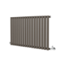 Sorrento Russet Horizontal Oval Designer Radiator 600x1003mm Single Panel 2679 BTU