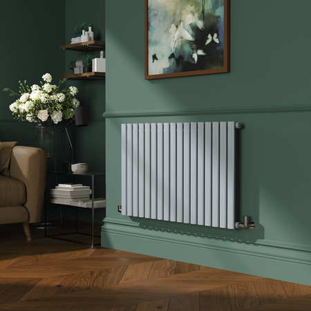 Sp Radiator Sorrento Salt & Pepper Horizontal Oval Designer Radiator 600x1003mm ...