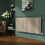 Cleopatra Horizontal Smart Electric Radiator with Wi-Fi Thermostat - 2KW - H600xW1410 - Bathroom Safe