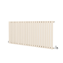 Sorrento Cleopatra Horizontal Oval Designer Radiator 600x1416mm Single Panel 3783 BTU