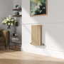 Riace Elk brown Horizontal Flat Designer Radiator 600x408mm Single Panel 953 BTU