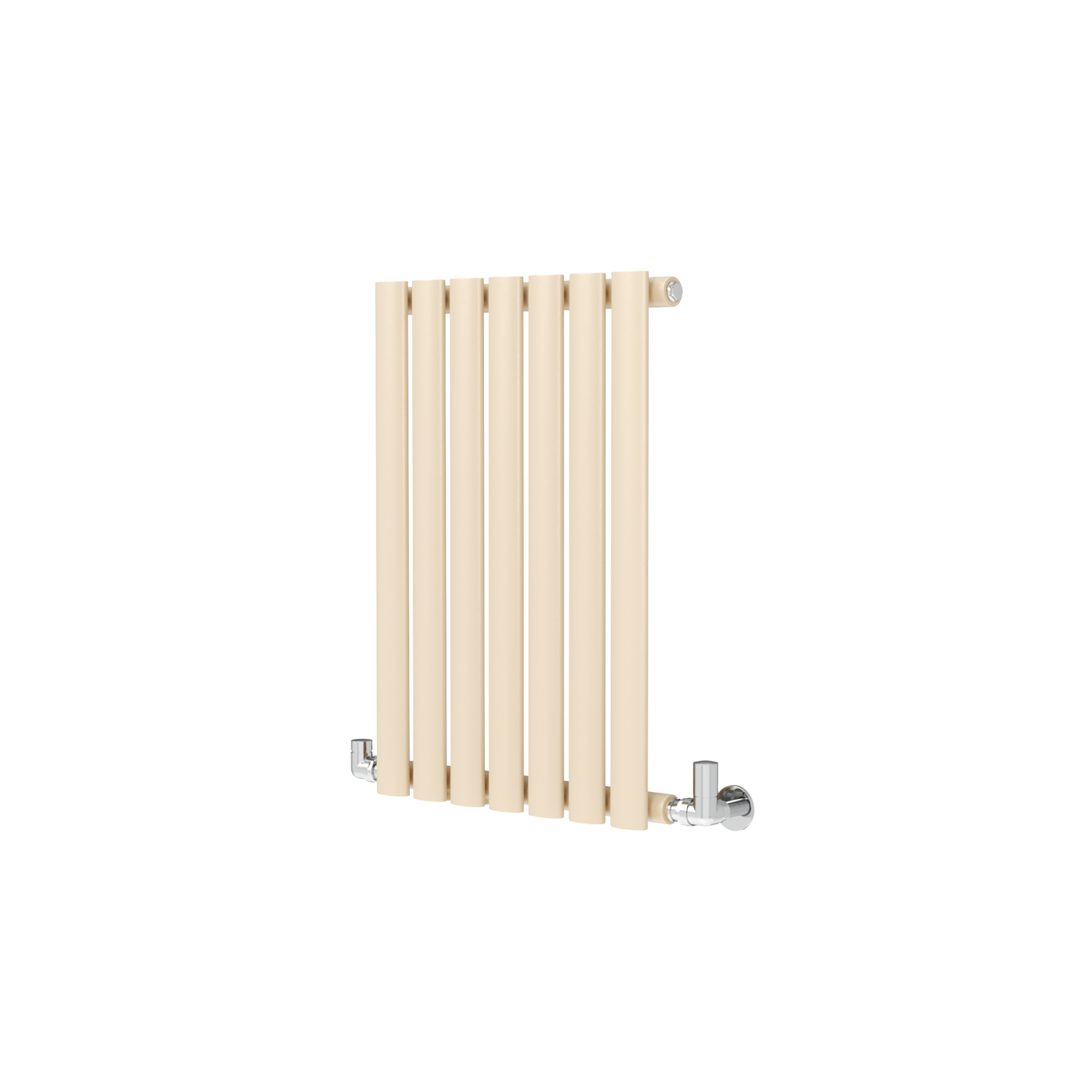 Single Radiator Brown Sorrento Elk brown Horizontal Oval Designer Radiator 600x413mm Single ...