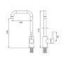 Reginox Single Lever Kitchen Mixer Tap