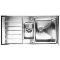 Refurbished Taylor & Moore Huron 1.5 Bowl Reversible Stainless Steel Sink Refurbished Taylor & Moore Huron 1.5 Bowl Reversible Stainless Steel Sink