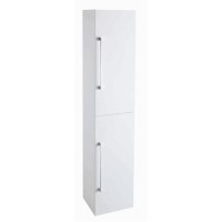 White 2 Door Tall Boy Storage Unit - W300 x H1435mm White 2 Door Tall Boy Storage Unit - W300 x H1435mm