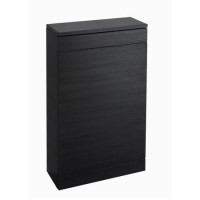Black Back to Wall WC Unit - W500 x H815mm