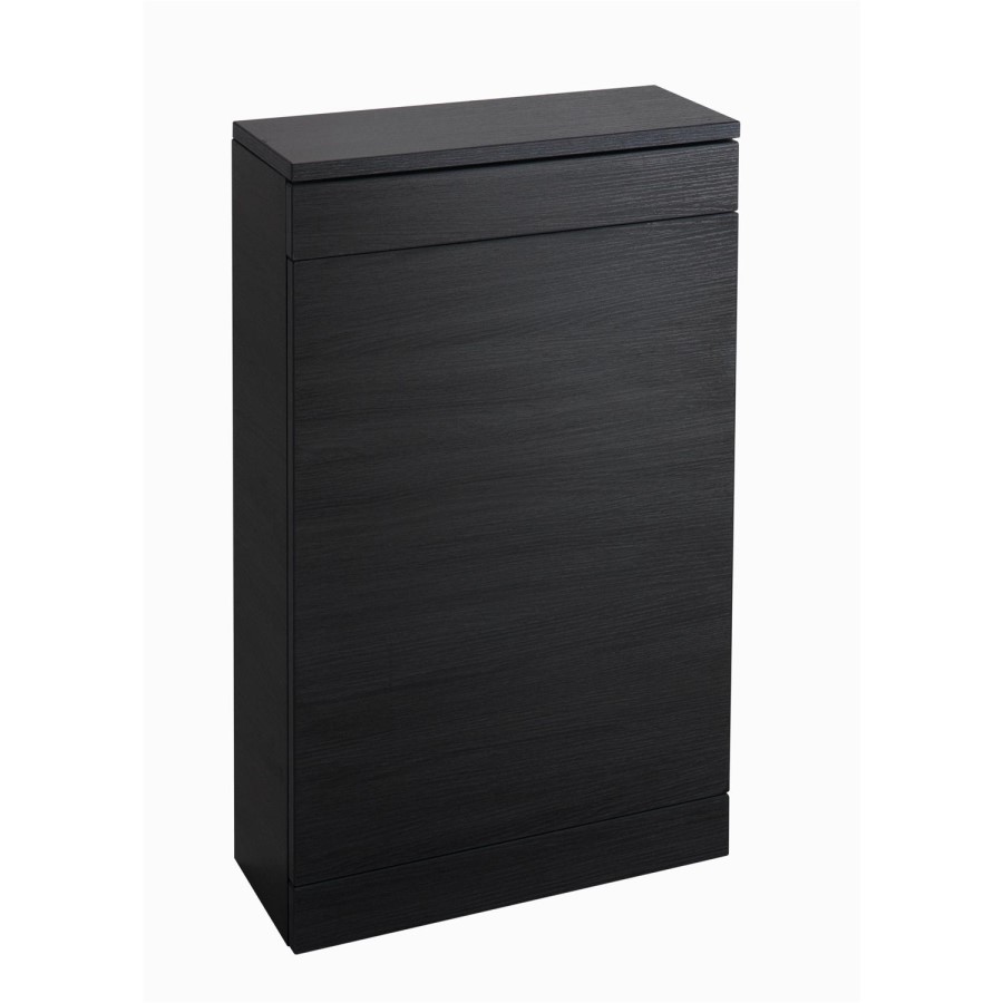 Black Back to Wall WC Unit - W500 x H815mm