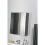 Moderno Wall Hung Two Door Bathroom Mirror Cabinet