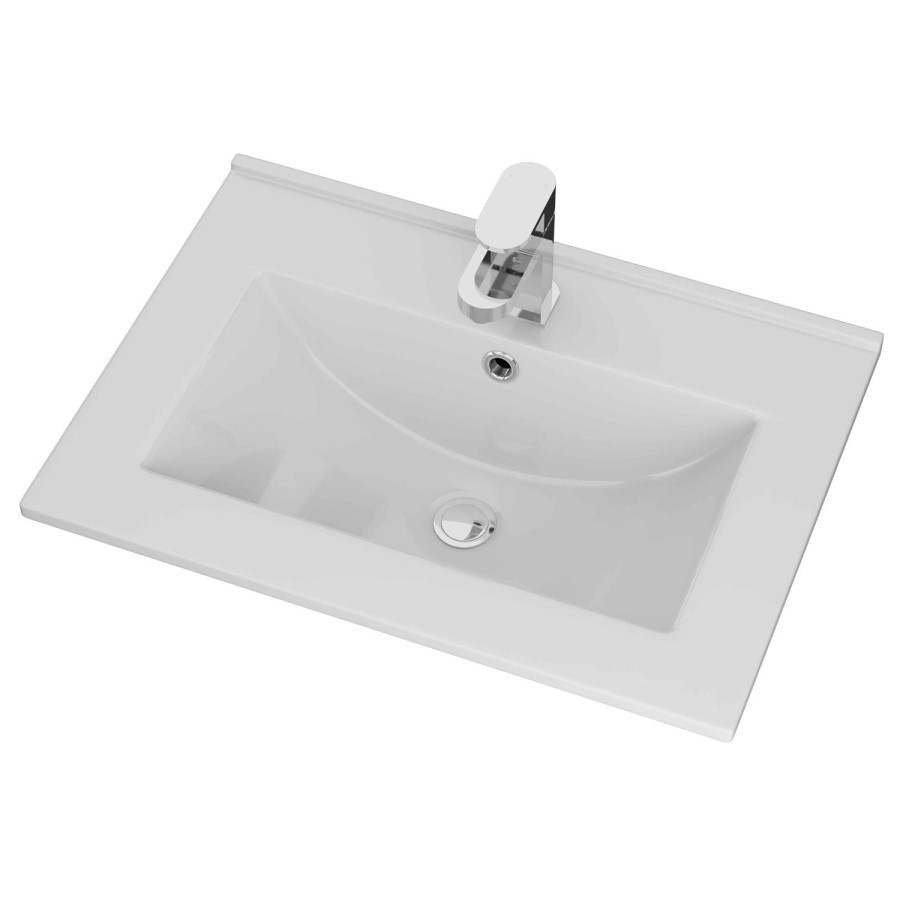 Moderno 600 Ceramic Thin Edge Basin