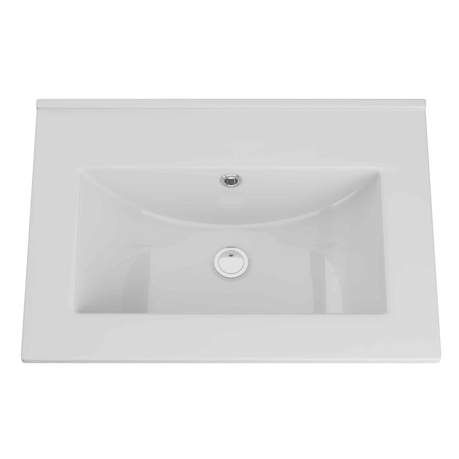 Moderno 600 Ceramic Thin Edge Basin