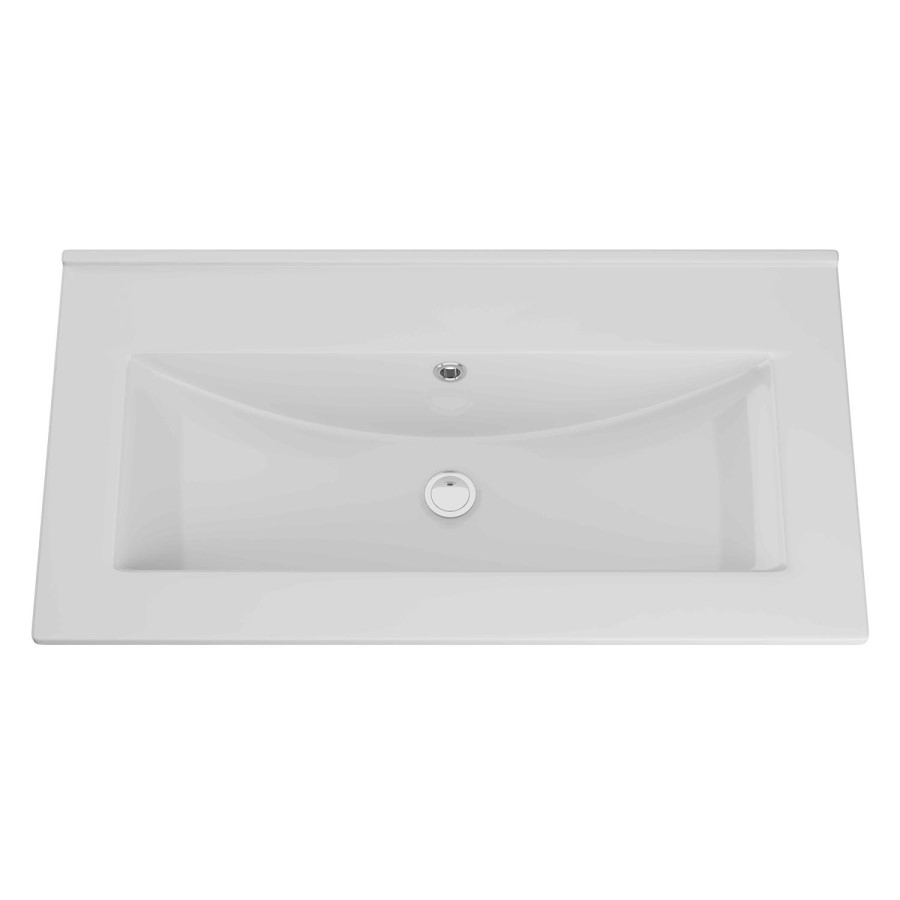 Moderno 800 Ceramic Thin Edge Basin