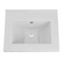 Moderno Mid Edge Vanity Unit Sink - 500mm Wide