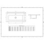 Moderno 600 Ceramic Mid Edge Basin