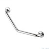 GRADE A1 -  393mm Chrome Angled Grab Rail - Stainless Steel - Taylor &amp; Moore
