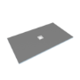 1400 x 800mm Wet Room Shower Tray Formers (Tile-Ready Boards) with Square Waste
