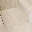 LAGL10008 1000 x 800mm Wet Room Shower Tray Formers (Tile-Ready Boards) with Linear End Waste