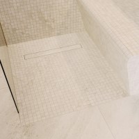 1000 x 800mm Wet Room Shower Tray Formers (Tile-Ready Boards) with Linear End Waste