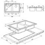 GRADE A2 - Smeg LD862-2 LD862 Mira Ultra Low Profile Double Bowl Stainless Steel Sink