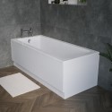BeBa_24809 Rutland Square Single Ended Bath - 1700 x 700mm