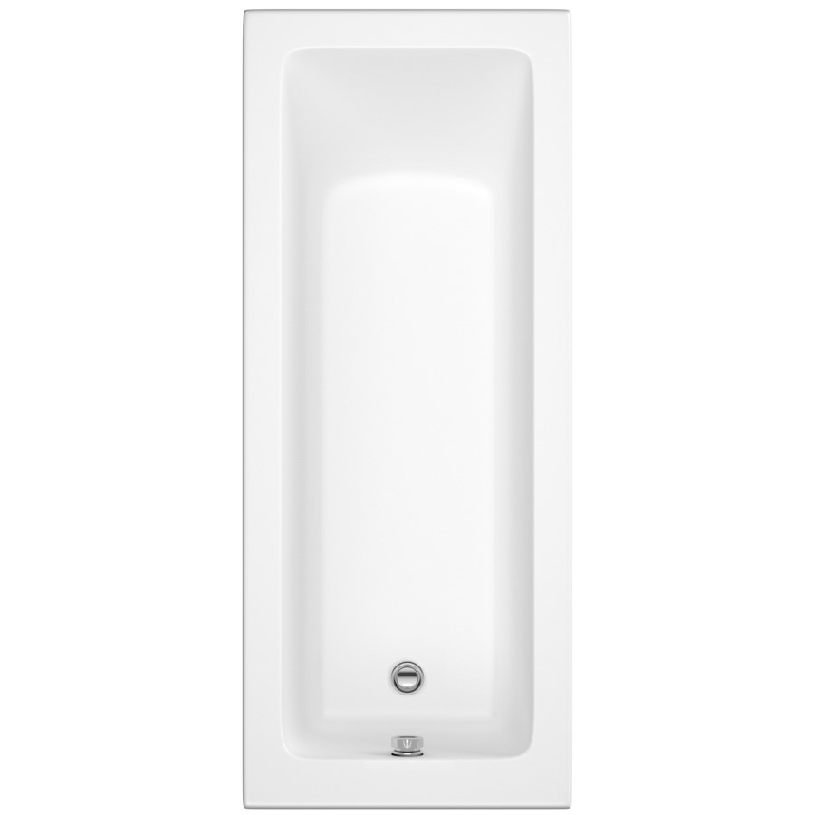 Rutland Square Single Ended Bath - 1700 x 700mm