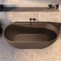 Brown Freestanding Double Ended Bath 1650 x 750mm - Lisbon