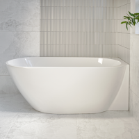 Freestanding Single Ended Right Hand Corner Bath 1650 x 740mm - Lisbon
