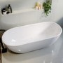 GRADE A2 - Freestanding Double Ended Bath 1800 x 750mm - Lisbon