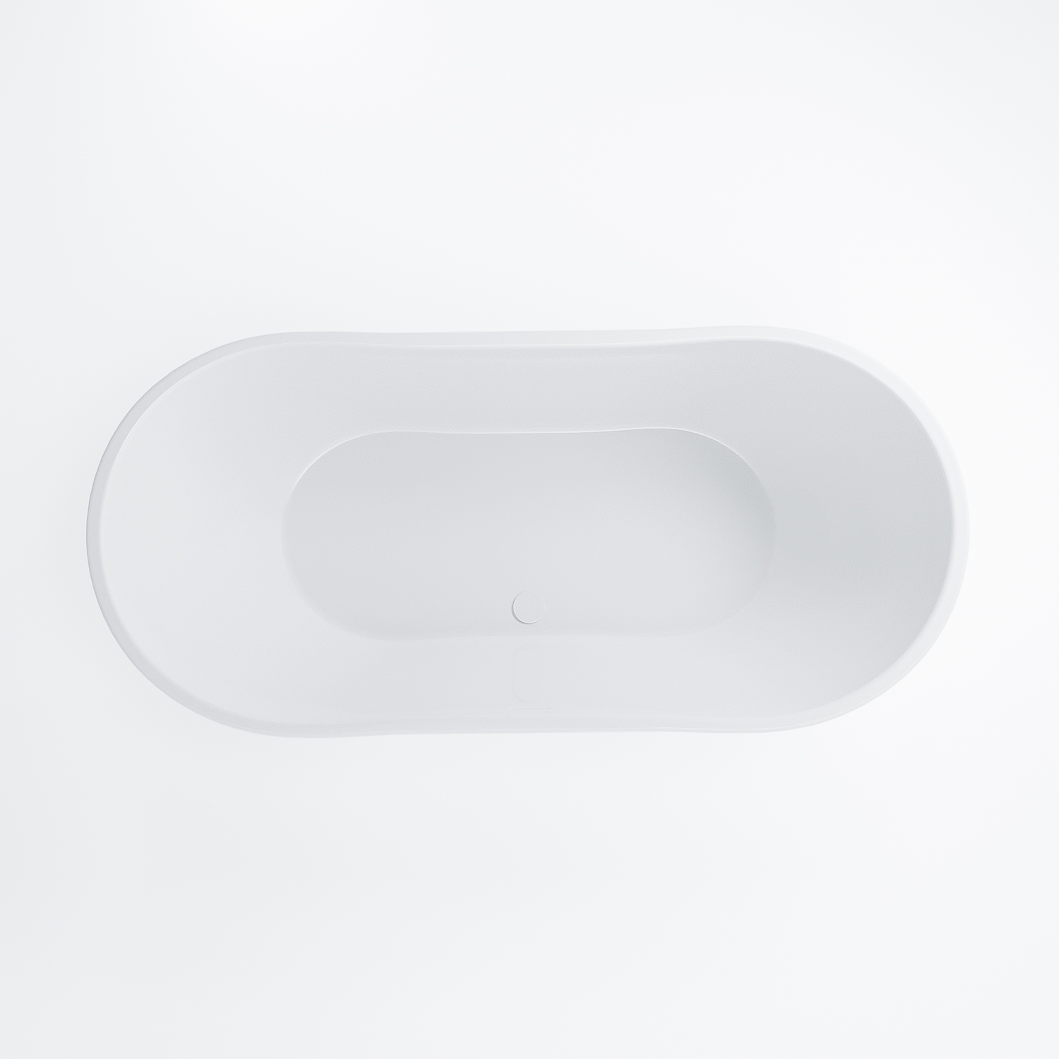 GRADE A1 - Freestanding Double Ended Bath 1800 x 750mm - Lisbon - Better Bathrooms