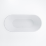 GRADE A1 - Freestanding Double Ended Bath 1800 x 750mm - Lisbon