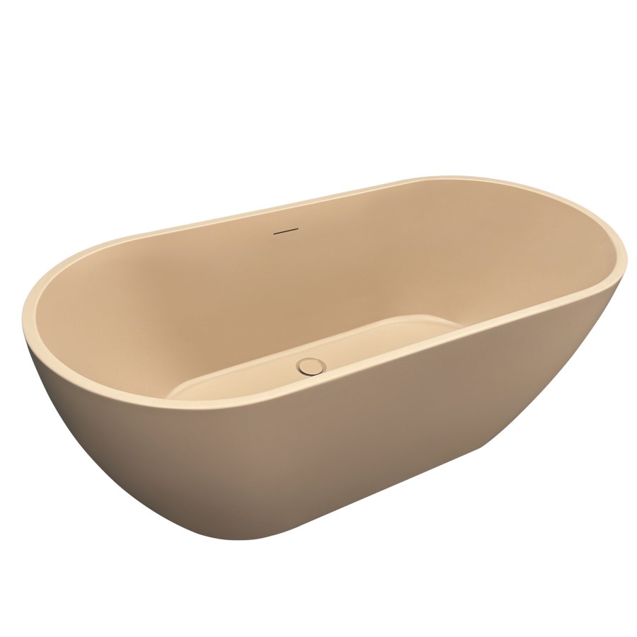 Matt Frappe Freestanding Double Ended Bath 1650 x 750mm - Lisbon