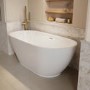 Freestanding Double Ended Bath with Plinth 1650 x 750mm - Lisbon