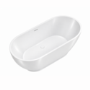 Freestanding Double Ended Bath with Plinth 1650 x 750mm - Lisbon