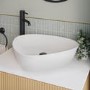 GRADE A1 - White Triangular Countertop Basin 505mm - Lotus