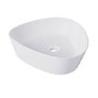 GRADE A1 - White Triangular Countertop Basin 505mm - Lotus