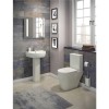 Curve Close Coupled Toilet with Soft Close Seat