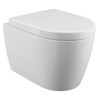 Curve Wall Hung Toilet with Soft Close Seat Curve Wall Hung Toilet with Soft Close Seat