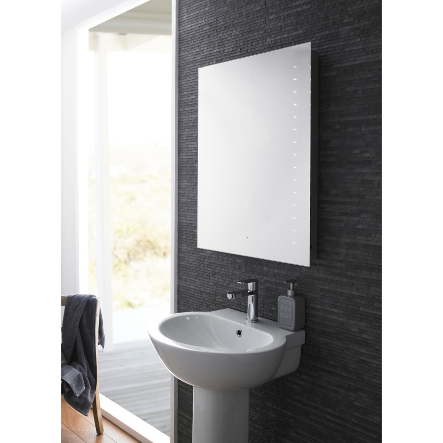 Iskar LED Mirror With Bluetooth & Stereo Speakers