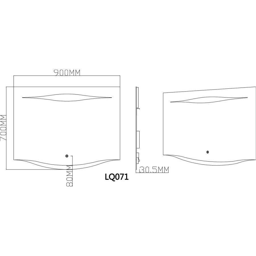Rayner Touch Motion Sensor Mirror