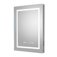 Amira Bathroom Mirror With a Digital Clock
