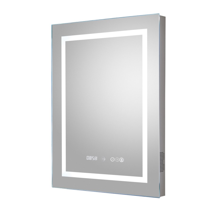 Amira Bathroom Mirror With a Digital Clock