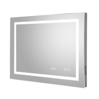 Amira Bathroom Mirror With a Digital Clock