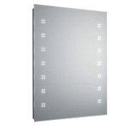 Prespa LED Mirror With Shaving Socket & De-Mist Pad