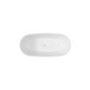 Marble Effect Freestanding Double Ended Bath 1700 x 850mm - Lumo