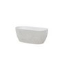 Marble Effect Freestanding Double Ended Bath 1700 x 850mm - Lumo